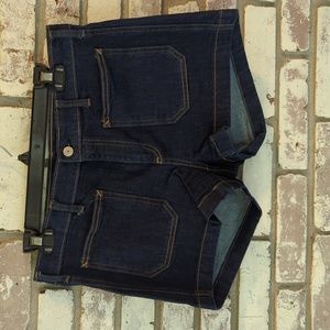 Gap Dark Indigo Patch Pocket Shorts